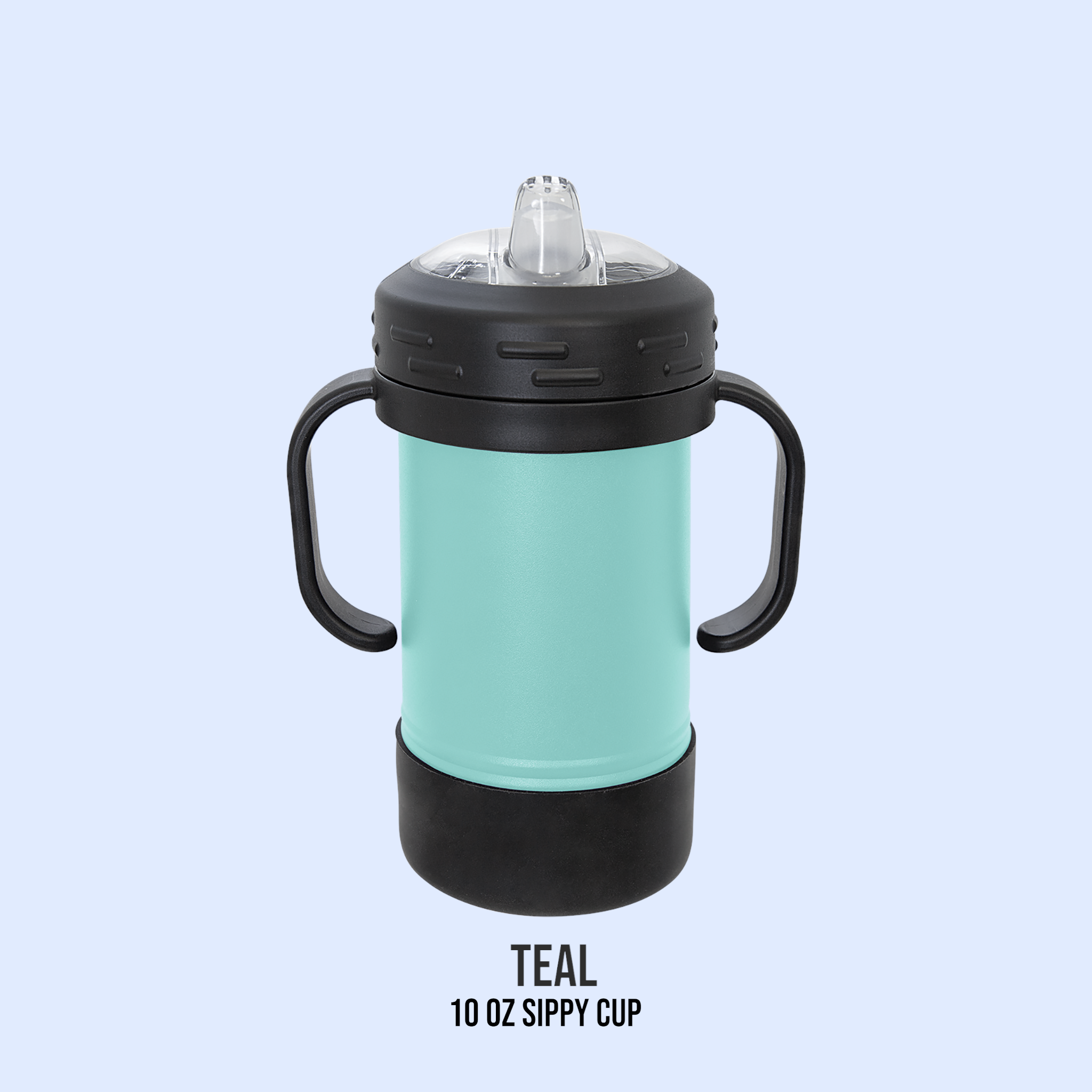 10 OZ POWDER COATED SIPPY CUP TUMBLERS